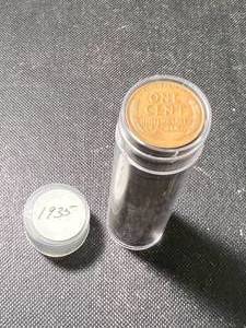 ROLL OF US 1935 WHEAT CENTS