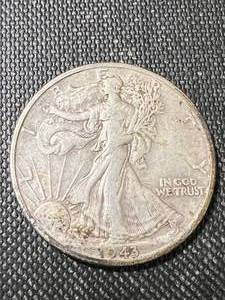 1943-D US WALKING LIBERTY HALF DOLLAR