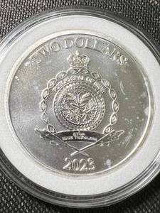 1 TROY OZ .9999 FINE SILVER 2023 ROUND IN AIRTITE