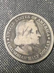 1893 US COLOMBIAN EXPO HALF DOLLAR