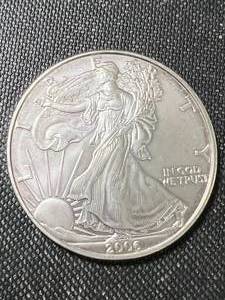 2006 AMERICAN SILVER EAGLE 1 TROY OZ .999 FINE SILVER