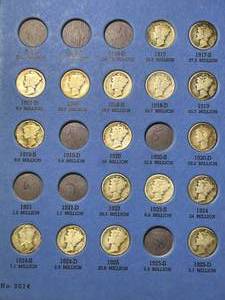 PAGE OF 23 TOTAL US MERCURY DIMES