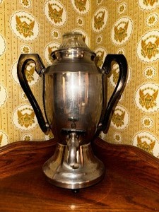 lot 74 image: Vintage Silver Plated Coffee Pot