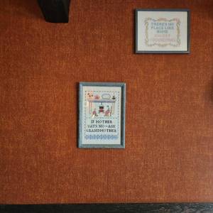 lot 29 image: Two Vintage Needlepoint Artwork