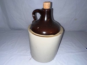 lot 113 image: Vintage Crock Jug Measuring 12 Inches Tall