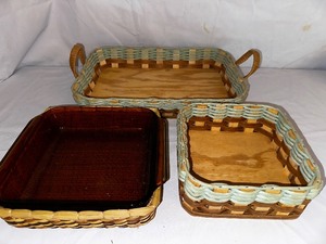 lot 129 image: Variety Of Casserole Baskets