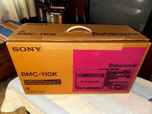 lot 134 image: Sony BMC  110K Beta Movie VHS Video Recorder Inbox