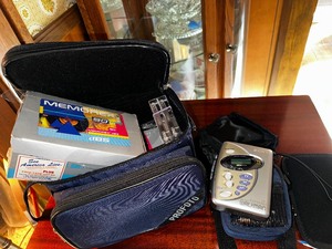 lot 153 image: Vintage Sony Walkman Cassette Player And Tapes