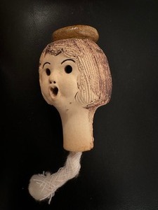 lot 155 image: Vintage Rita Ward Angel Oil Lamp