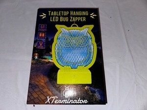 lot 184 image: Tabletop Hanging LED Bug Zapper