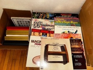 lot 189 image: Collection of Vintage Music Vinyl LP Albums