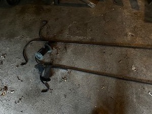 lot 471 image: Two Large Shepherd Hooks