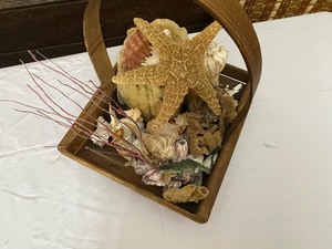 lot 228 image: Basket Of Seashells