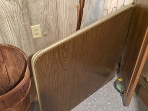 lot 345 image: Vintage Folding tableCard Table