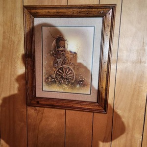 lot 319 image: Vintage Framed Print