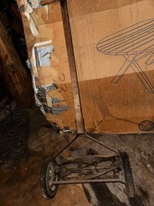 lot 449 image: Antique Push Mower
