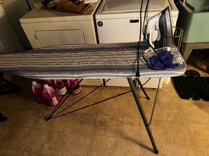 lot 354 image: Ironing Board and Iron