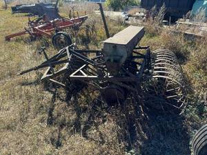 John Deere Van Brunt drill and packer