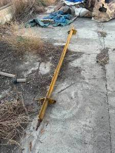 Implement trailer axle