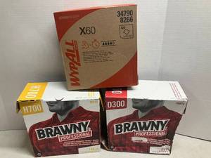 Wypall and Brawny Towels