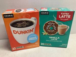 French Vanilla and Vanilla Latte K-Cups