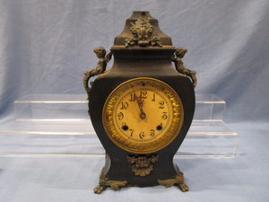 New Haven Cast Clock, Antique