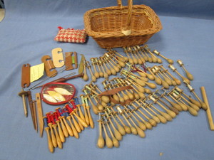 Bobbin Lace Bobbins, Tatting Shuttles