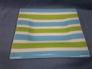 Fused Art Glass Tray