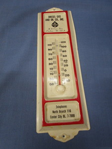 Dresel Gas & Oil, Phillips 66 Thermometer
