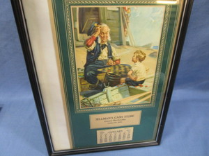 Selmans Cash Store 1933 Calendar