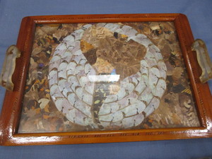 Feather Art Tray