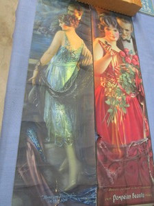 Pompeian Beauty Panels, 1924 & 1925