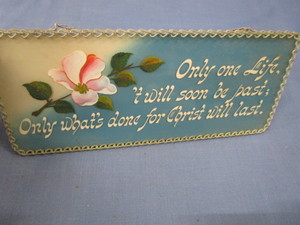 Chain Framed - Only One Life