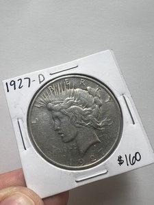 1927 - D PEACE DOLLAR