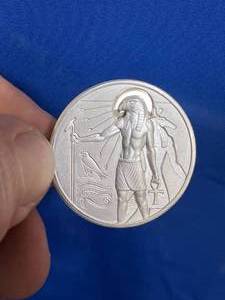 2 oz. Silver .999 Coin Egyptian Theme