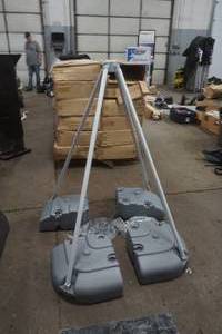lot 93 image: telescopic water base with sky pole adapter