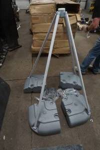 lot 82 image: telescopic water base with sky pole adapter