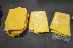 lot 144 image: yellow tarps