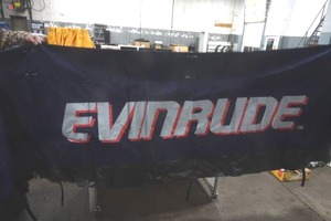 lot 145 image: Evinrude canopy curtain