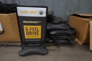 lot 5 image: spring loaded signs