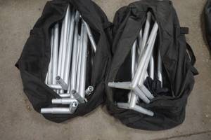 lot 23 image: canopy poles