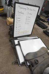 lot 40 image: spring loaded signs