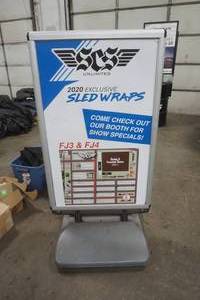 lot 52 image: spring loaded signs