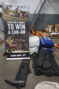 lot 74 image: retractable signs