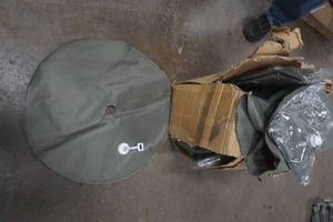 lot 75 image: round sand bag weights