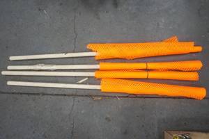 lot 299 image: orange flags