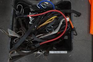 lot 300 image: crate of straps