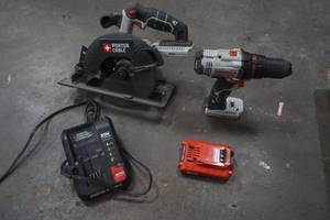 lot 312 image: Porter Cable tools
