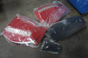 lot 328 image: Evinrude engine covers