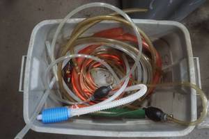 lot 333 image: syphon pumps and hoses